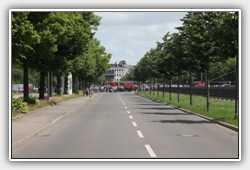 die stadtausw&Atilde;&curren;rs gesperrte Jahnallee